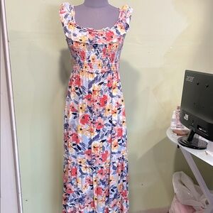 Isabel Maternity Floral Maxi Dress, size XS